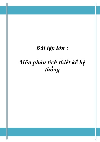 Đồ án Phần mềm quản lý cho một cửa hàng bán và cho thuê băng đĩa